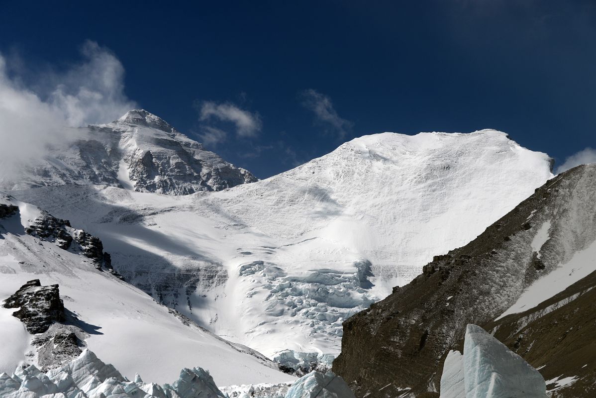 21 Mount Everest North Face And Changtse On The Trek From Intermediate Camp To Mount Everest North Face Advanced Base Camp In Tibet